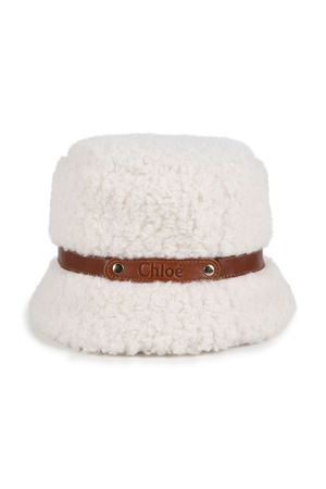 cappello in cotone bianco CHLOE' KIDS | C20277148